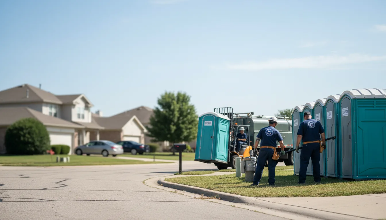 Porta Potty Rental in Woodford, WI near me